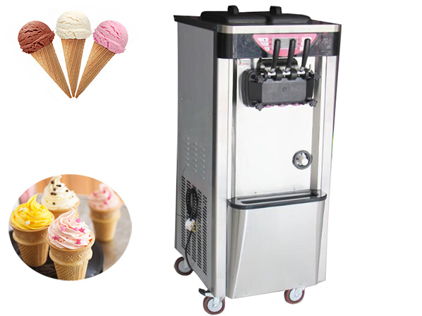 3color ice cream machine 